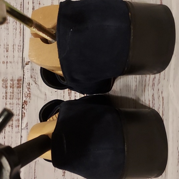 Like new Bostonian Blue Suede shoes sz 13 Made in USA 🇺🇸 - Picture 5 of 9